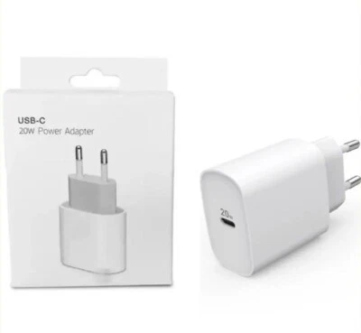 20W USB-C Netzteil Schnellladegerät Power Adapter Für Iphone,12,13,14,15,16/ Max - Bild 1 von 4
