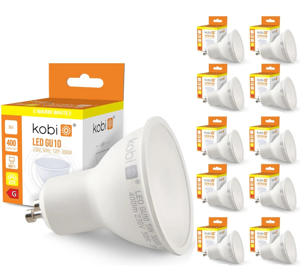 10x LED Glühbirne GU10 230V 1W 5W 7W 9W Leuchtmittel Einbauspot Lampe Strahler - Bild 1 von 3