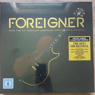 FOREIGNER - Ltd.Boxset - With The 21st Century Orchestra, 2LP, CD,DVD, Shirt,NEU - Bild 1 von 2