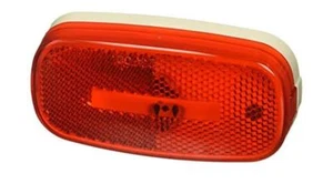 RED Truck/ Trailer Clearance/ Side Marker Light ~ Replaceable Bulb Type ~ V2549R - Bild 1 von 2