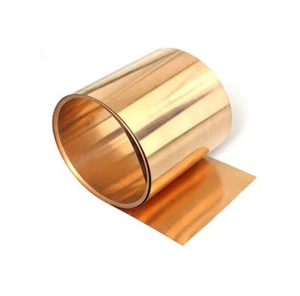 Beryllium Copper Sheets Film Plate BeCu Metal Foil Panel Strip, Thick 0.08-1.2mm