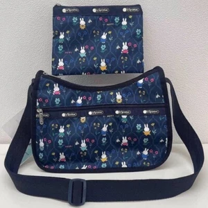 Lesportsac Miffy & Friends Dick Bruna Classic Hobo Crossbody Tote Bag Purse L253 - Picture 1 of 9