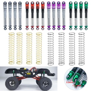 Amortiguador amortiguador roscado de aluminio de 48 mm para coche sobre orugas de radiocontrol axial SCX24 1/24 - Imagen 1 de 13