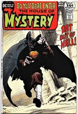 House of Mystery #195  DC 1971; Wrightson cover & Swamp Thing prototype, VF+