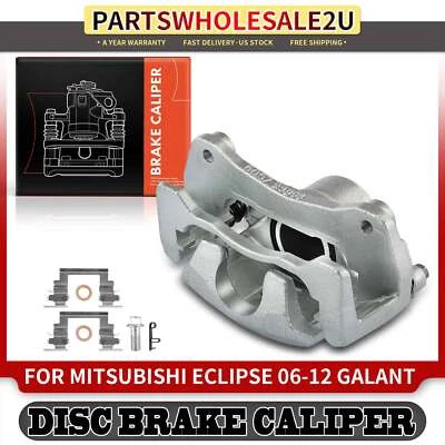 前 LH 盘式制动卡钳带支架适用于 Galant 04-09 三菱 Eclipse 06-12 — 第 1/4 张图片