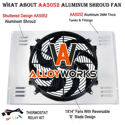 2375 Electric Fan Shroud Relay For 68-1974 Dodge Charger Challenger Coronet 22"W Foto 1 de 4