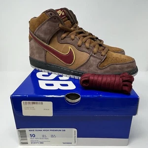 Nike SB Dunk High Premium “Cigar City” 2011 QS Size 10 DS NEW w/ BOX VERY RARE! - Picture 1 of 20