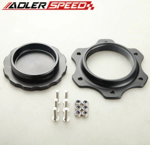 New 4" OD 7613A Billet Aluminum Fuel Cell Cap Assembly For JAZ Fuel Cells Blk - Picture 1 of 8