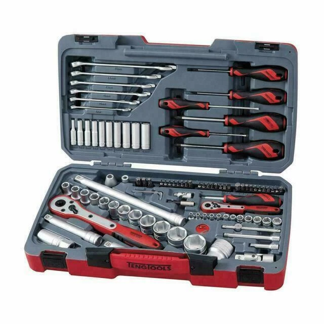 Teng 231330101 TM095 1/4 x 1/2in Socket and Tool Set - 95 Pieces