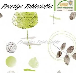 Leaves PVC Vinyl Wipe Clean Tablecloth - ALL SIZES - Code: F123-1 - Picture 1 of 1