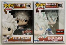 Funko Pop! Hunter X Hunter Killua Special Edition #1156 and Killua #1106 AAA