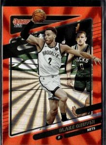 2021-22 Donruss #35 Blake Griffin Holo Orange Laser Brooklyn Nets - Picture 1 of 2