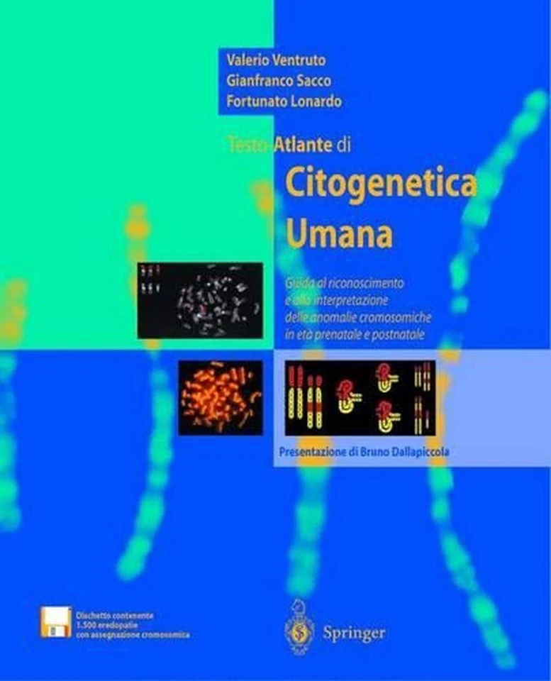 Testo-Atlante di Citogenetica Umana: Guida al riconoscimento e alla interpretazi - Image 1 of 1