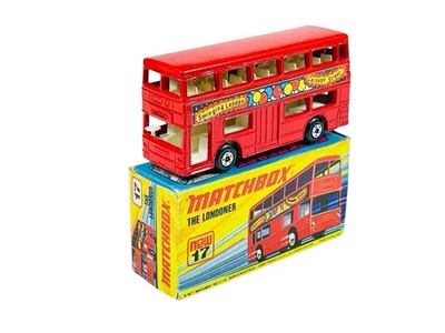 Matchbox Lesney Superfast MB17 Carnaby Street Londoner Bus w/I Box - Image 1 of 4