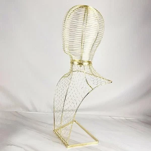 Abnehmbare Helm Hut Lagerung Halter Stehen Organizer Allgemeine Gold - Picture 1 of 7