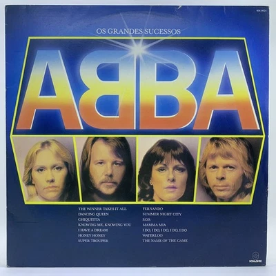 Abba Greatest (Grandes Sucessos) Lp Vinyl Brazil Promo 1988 EX/VG Som Livre - Image 1 of 4