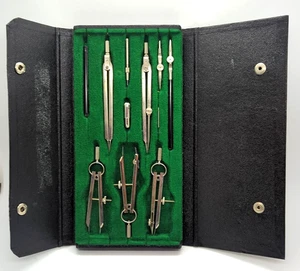 Almar Drafting Set 8 + Pieces - Drafting Drawing Tools - *Germany* Compass - Picture 1 of 6