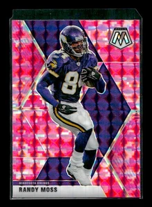 Randy Moss 2020 Panini Mosaic #133 Prizm Camo Pink - Picture 1 of 2