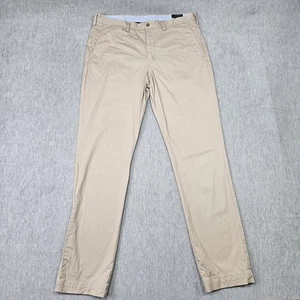 Polo Ralph Lauren Pants Mens 36x34 Stretch Straight Fit Classic Chino Twill - Picture 1 of 16