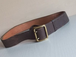 Raro Cinturón de Cuero de Oficial de la RKK URSS, Modelo 1932, 112 cm, 44 pulgadas - Imagen 1 de 21