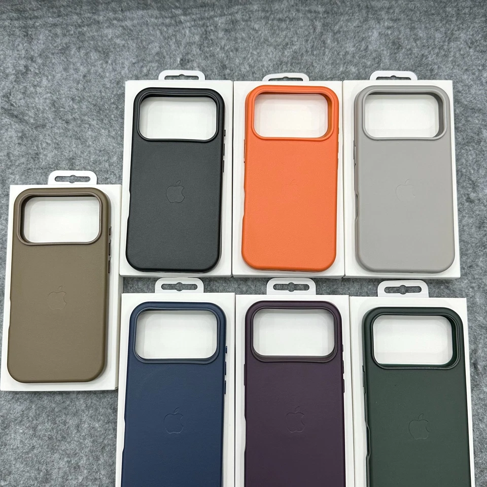 Оригинальный кожаный магнитный чехол Magsafe для iPhone 17 Pro Max 17 Air - Изображение 1 из 1