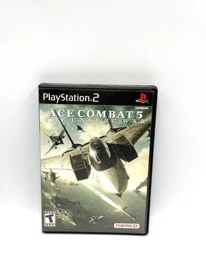 Ace combat 5 The Unsung War Playstation 2 PS2 Game Complete w/ Manual - Image 1 of 4