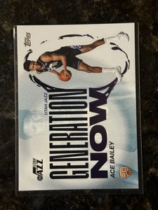 1028055 - 2025-26 Topps Basketball Generation Now Ace Bailey RC Jazz #GN-5 - Bild 1 von 2
