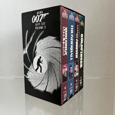 James Bond 007 Gift Set Volume 2 VHS MGM VERY GOOD MINT CONDITION RARE!! - Image 1 of 4