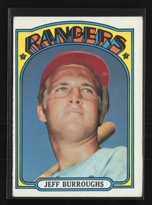 1972 Topps #191 Jeff Burroughs Texas Rangers Rookie EX - Picture 1 of 2