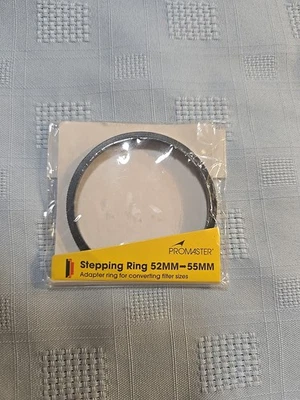 Promaster STEP UP RING - 52mm to 55mm #4984 - Image 1 of 2