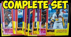 Juego de inserciones 2024 Topps Heritage High AHORA y ENTONCES COMPLETO de (15) NAT1-15 - Imagen 1 de 1