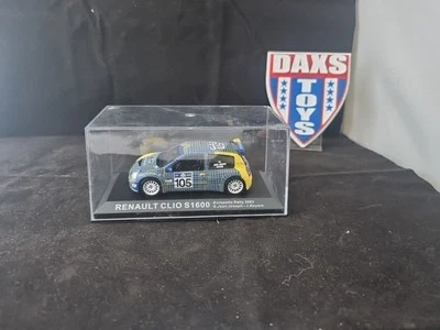 DEAGOSTINI LA COLECCIÓN DE COCHES DE RALLY RENAULT CLIO S1600 ACRÓPOLIS 2003 1:43 Foto 1 de 3