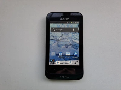 Sony Xperia Tipo ST21i - Black (O2 Network)  Smartphone - Image 1 of 2