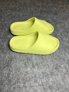 Yeezy Neon Yellow Slide Sandals Men’s Size 11 Yellow Green - Picture 1 of 9