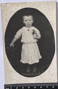 Old Photo Cute Children, Charming Attractive Girl #4750 - Picture 1 of 3