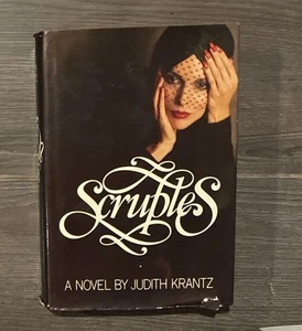 Scruples Judith Krantz 1st Novel Hardcover Book 1978 First Edition DJ Vintage HC - Foto 1 di 3