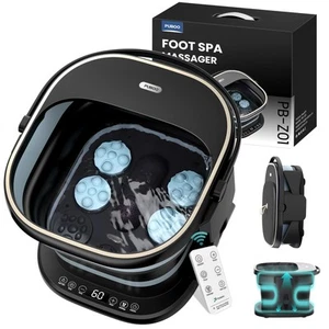 Collapsible Foot Spa Bath Massager with Heat Foot Soaking Tub Pedicure Foot S... - Picture 1 of 9