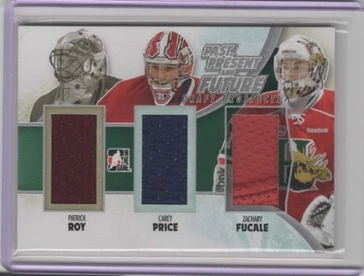 2012-13 ITG Draft Past Present  Future Jerseys Patrick Roy/Carey Price/Z. Fucale - Image 1 of 2