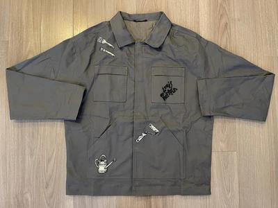 Louis Vuitton Multi Herramientas Bordado Tareas Chaqueta Gris Oscuro 48 M Foto 1 de 2