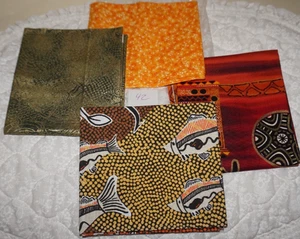 4, Markenlos, Fat Quarters, gemischtes Motiv & Farben, Baumwollstoff (42) - Bild 1 von 1