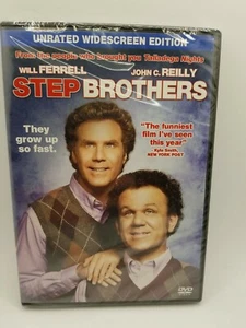 Step Brothers Will Ferrell and John C. Reilly Brand New DVD Unrated Widescreen - Foto 1 di 3