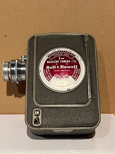 Vintage Bell & Howell 8 MM Magazine Camera with case - Model 172 - Untested - Picture 1 of 6