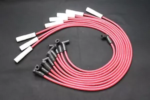 MAXX 549CR 8.5mm Ceramic Boot Spark Plug Wires Ford 351C 351M 400 429 460 V8 HEI - Foto 1 di 3