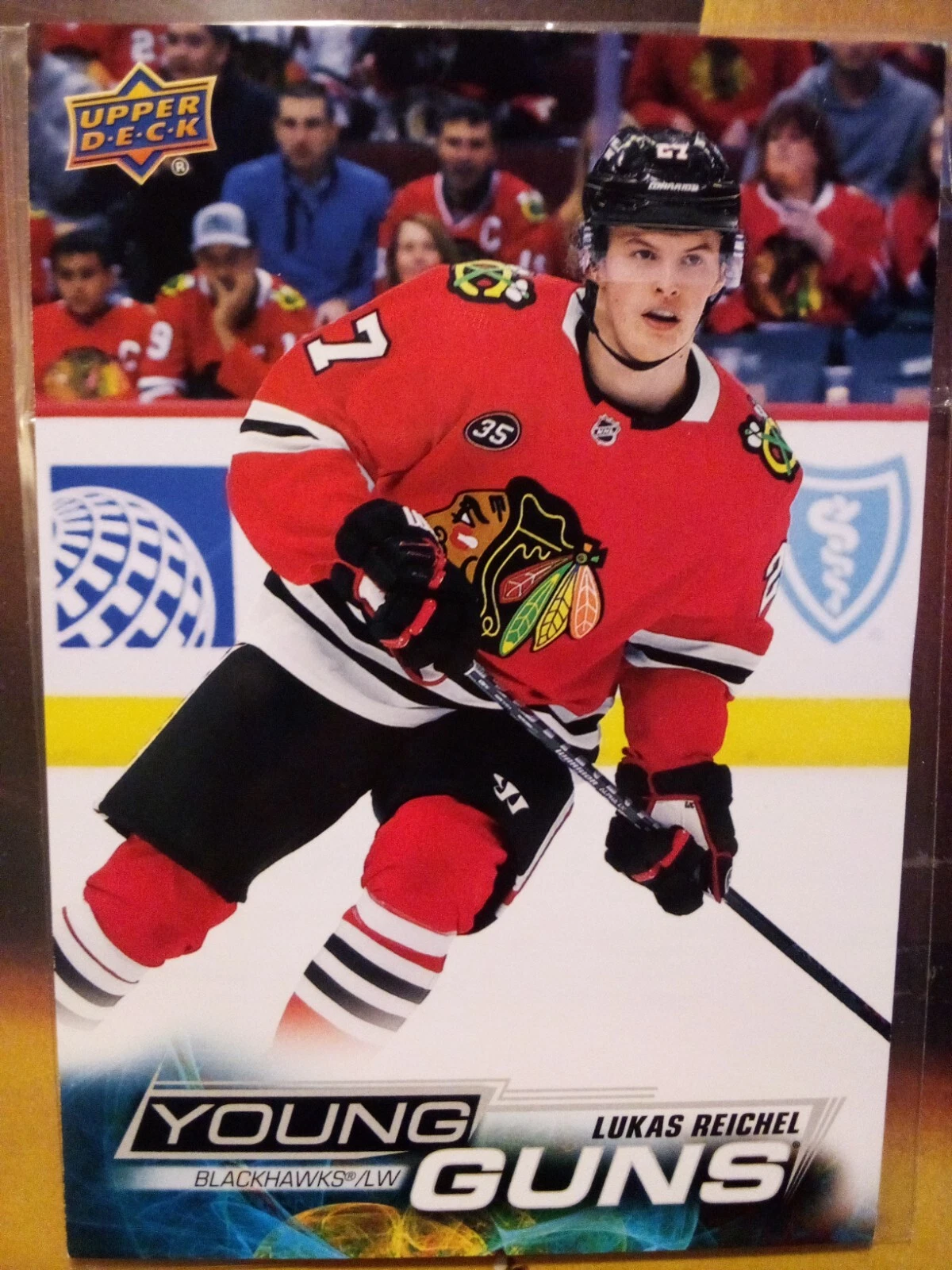 2022-23 Upper Deck Young Guns Jumbo #235 LUKAS REICHEL (RC) BLACKHAWKS