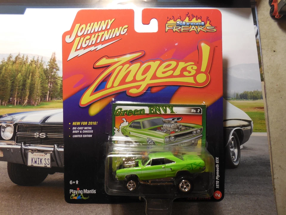 Johnny Lightning Street Freaks 1970 Plymouth GTX Zingers 2016