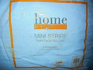 ZWEI TWIN Standard BETTKISSEN 20"x26" hypoallergen MACY'S  - Bild 1 von 3