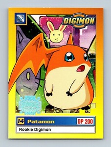 Digimon Animated Series 1 - EXCLUSIVE Patamon 17 of 34 - Upper Deck 1999