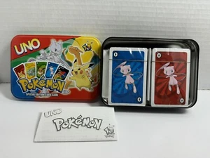 RARE 2006 Uno Pokémon 10th Anniversary Playing Cards SEALED DECKS Low Pop W/ Tin - Bild 1 von 15