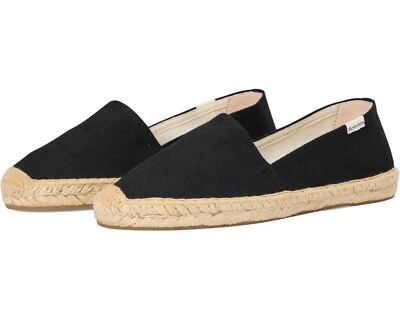 Zapatos Mocasines Soludos Original Alpargata Negro 1627 Mujer Talla 10 Foto 1 de 4