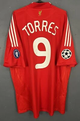 CAMISETA DE FÚTBOL HOMBRE FC Liverpool 2008/2010 torres #9 talla 2xl xxl Foto 1 de 4